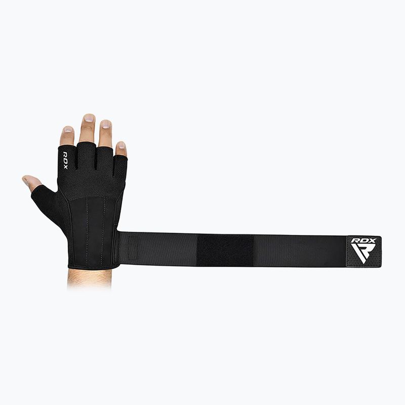 Tréninkové rukavice RDX Workout Gym Gloves W3B black 5