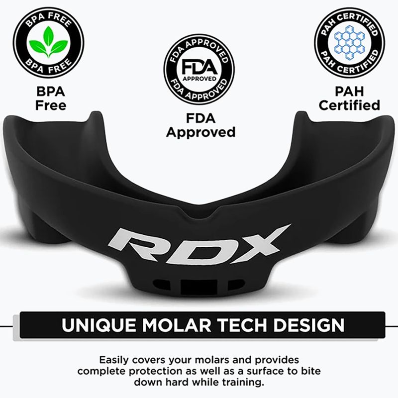 Dětský chránič dásní RDX Mouth Junior black 3
