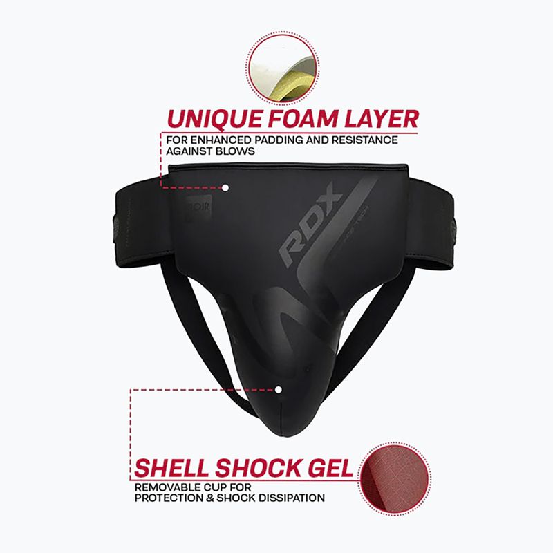 Chránič rozkroku RDX T15 Groin Guard black 5