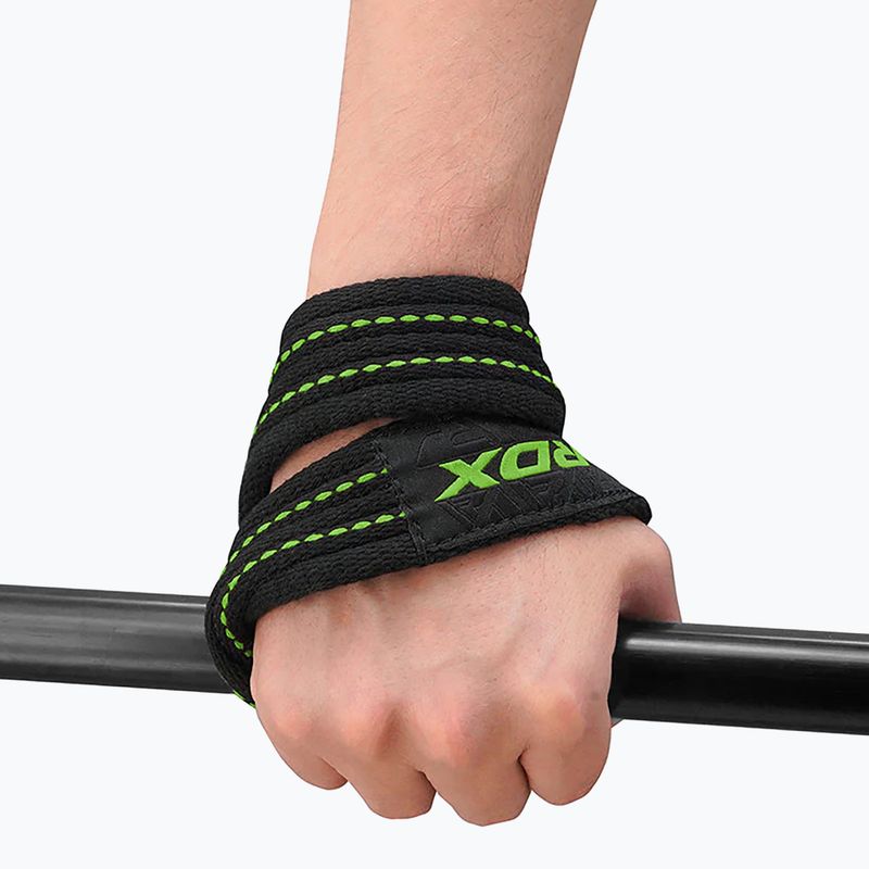 Trhačky RDX Weight Lifting 8 Figure Strap army green 2