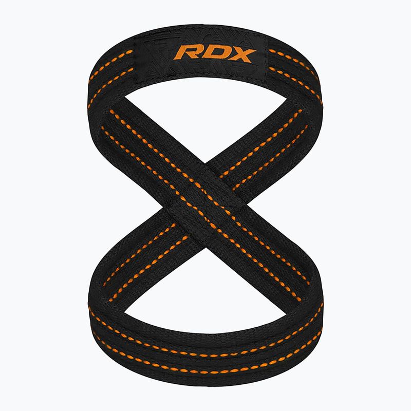 Trhačky RDX Weight Lifting 8 Figure Strap orange
