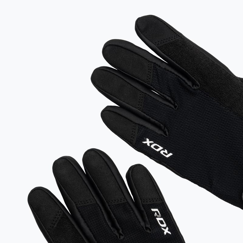 Trekingové rukavice RDX W1F Full Finger black 4