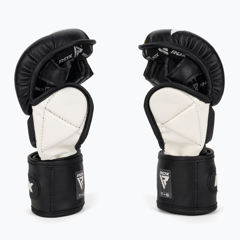 RDX Grapplingové rukavice REX T6 Plus žluté 4
