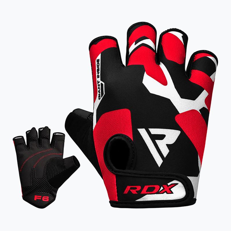 Tréninkové rukavice RDX Sumblimation F6 red 7