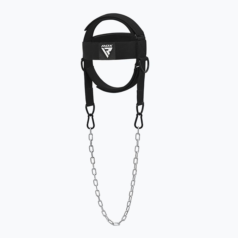 Postroj na krk pro vzpírání RDX H2 Neck Harness For Weight Lifting black 2