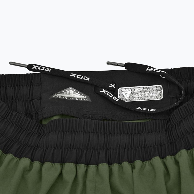 Pánské tréninkové šortky RDX T15 green 3
