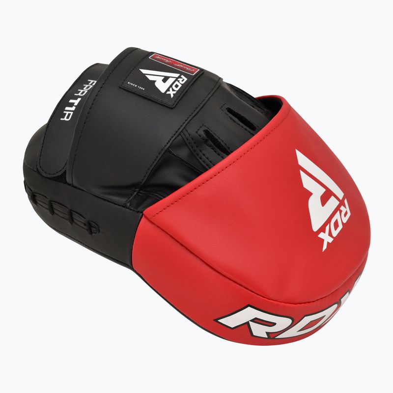 Tréninkové lapy RDX Focus Pad T1 red/black 4