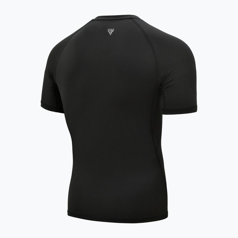 Tréninkové tričko RDX T15 Rashguard black 2