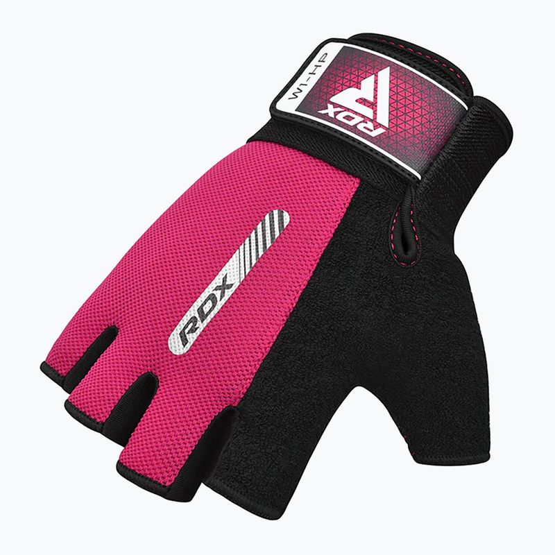 Trekingové rukavice RDX Gym Workout Gloves W1 pink 9