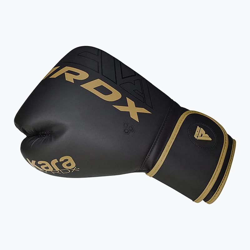Boxovací pytel RDX F6 Junior + boxerské rukavice matte gold 5