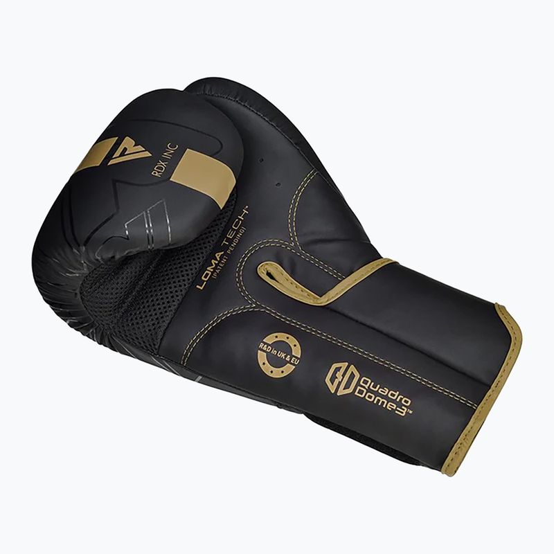 Boxovací pytel RDX F6 Junior + boxerské rukavice matte gold 6