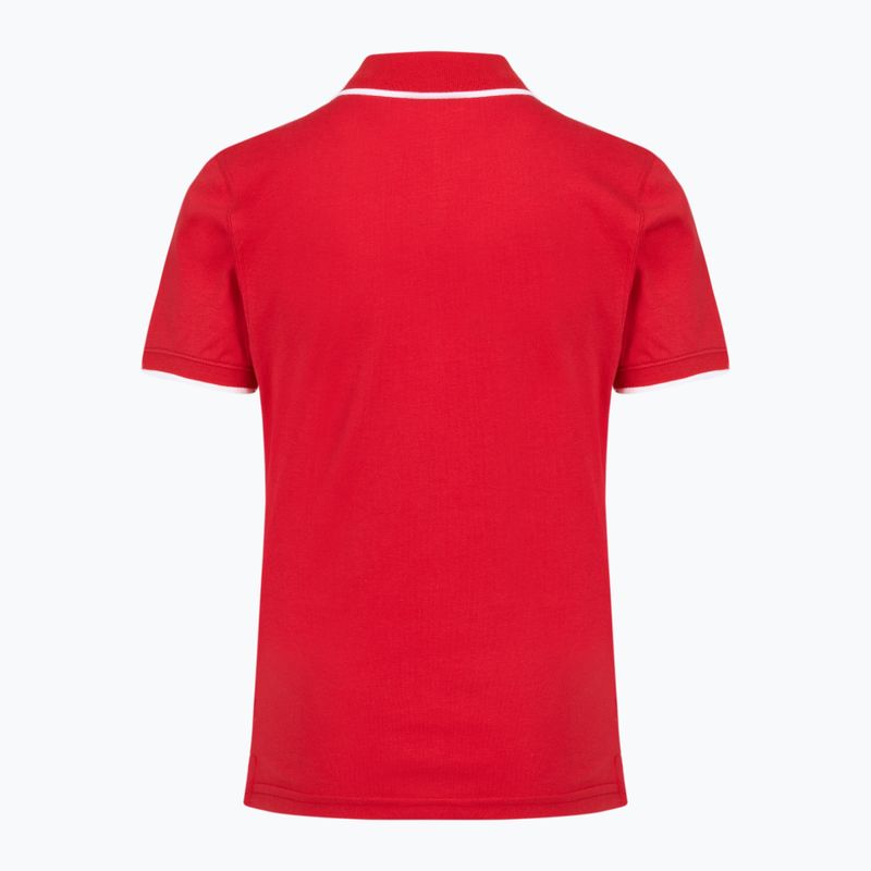 Dětské tričko Mizuno Polo red/white 2