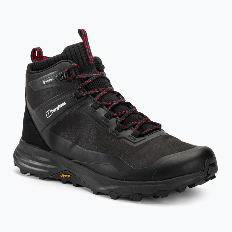 Pánské turistické boty Berghaus Vc22 Mid GTX black/red