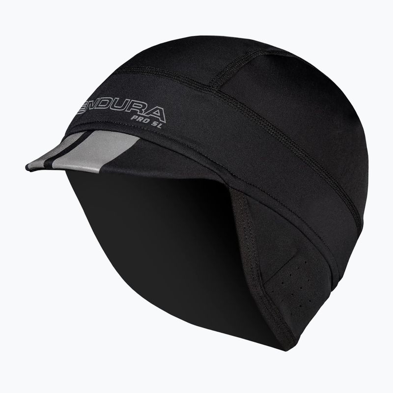 Cyklistická kšiltovka Endura Pro Winter black