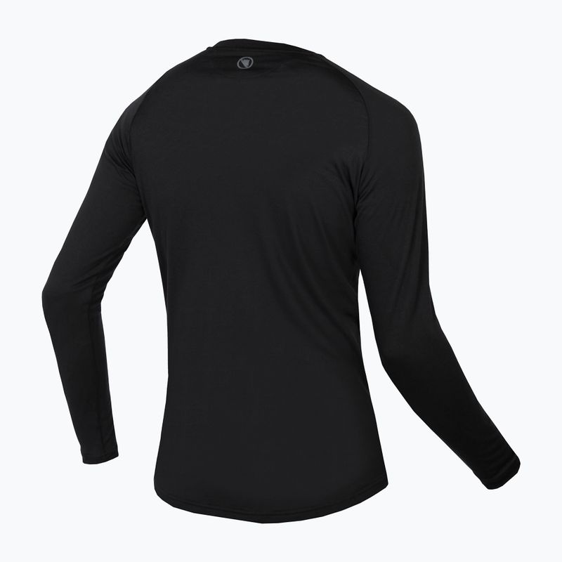 Pánské cyklistické tričko Longsleeve Endura Baabaa Merino black 2
