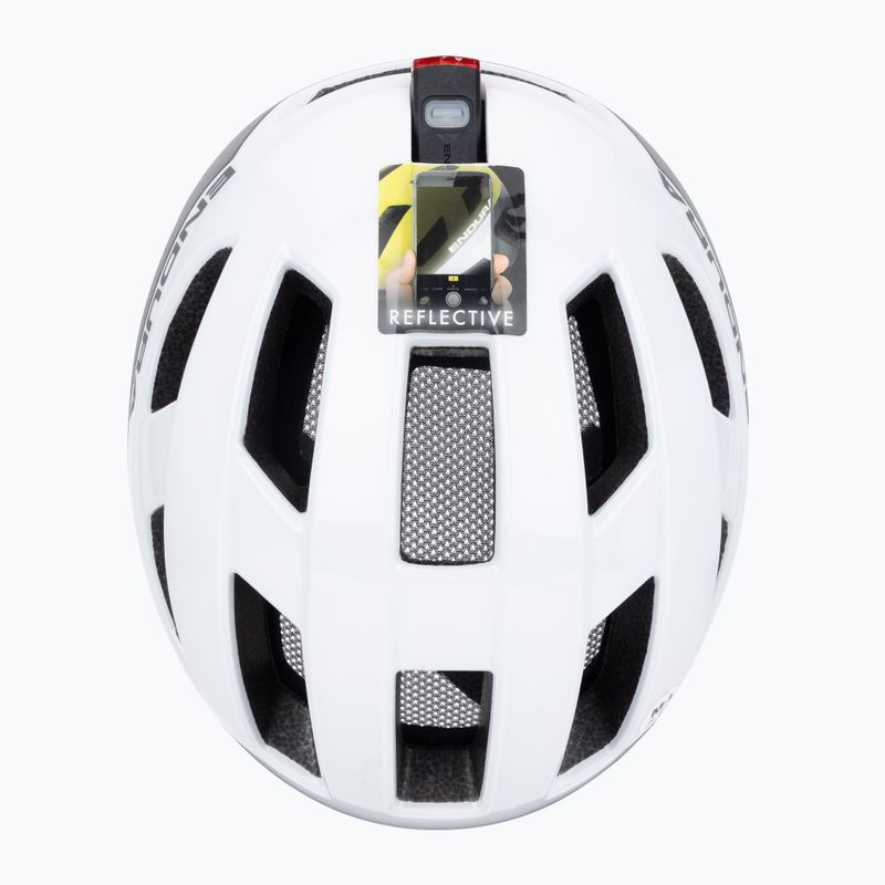 Cyklistická přilba Endura Urban Luminite white 6