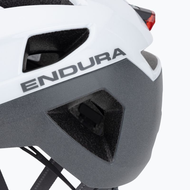 Cyklistická přilba Endura Urban Luminite white 7