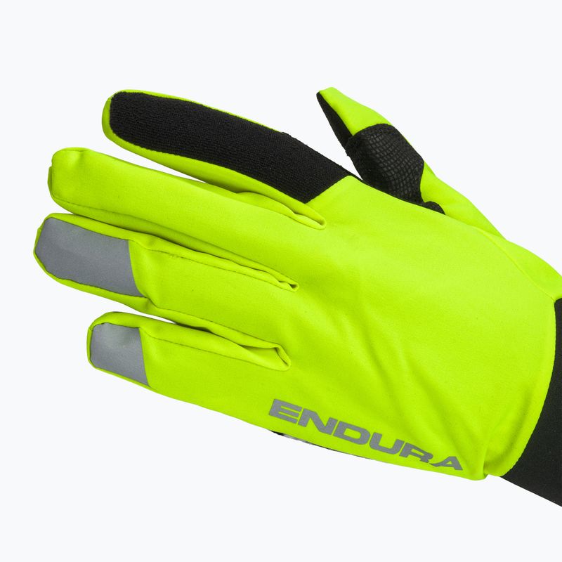 Pánské cyklistické rukavice Endura Strike bright yellow 5