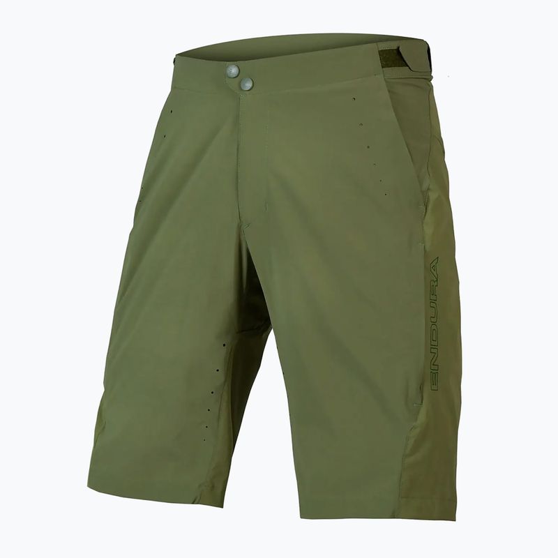 Pánské cyklistické šortky Endura GV500 Foyle Baggy Bike Shorts olive green