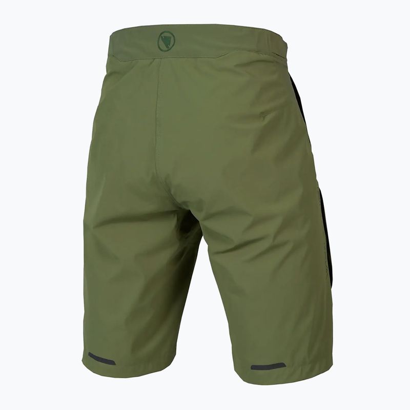 Pánské cyklistické šortky Endura GV500 Foyle Baggy Bike Shorts olive green 2