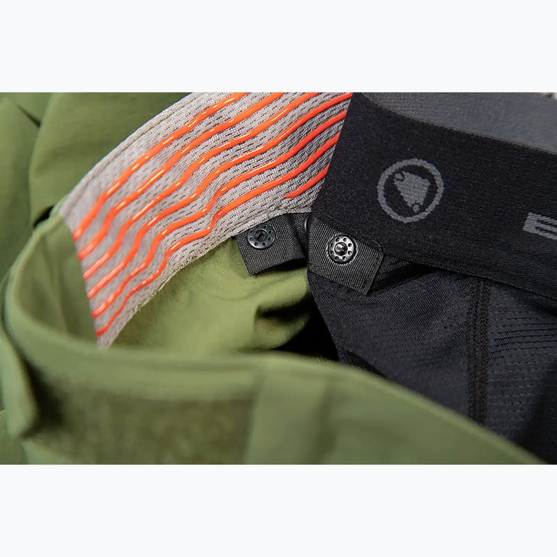 Pánské cyklistické šortky Endura GV500 Foyle Baggy Bike Shorts olive green 4