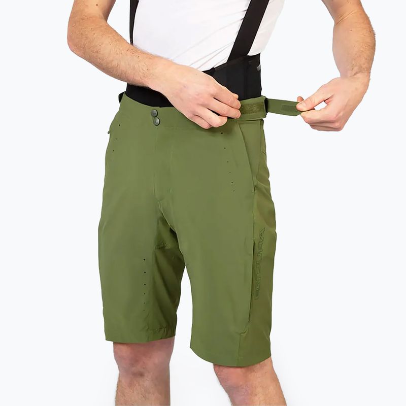 Pánské cyklistické šortky Endura GV500 Foyle Baggy Bike Shorts olive green 7
