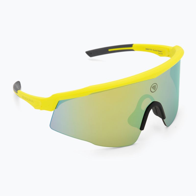 Sluneční brýle Endura Shumba II 3+0+0 hi-viz yellow/smoke tint/full gold mirror 2