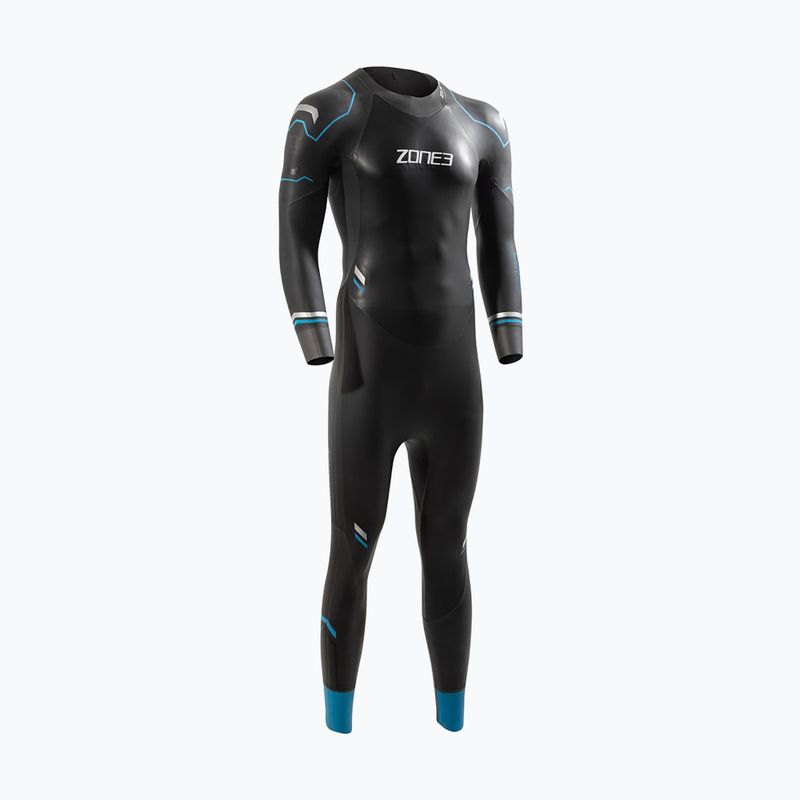 Pánský neopren ZONE3 Advance black/blue/gunmetal