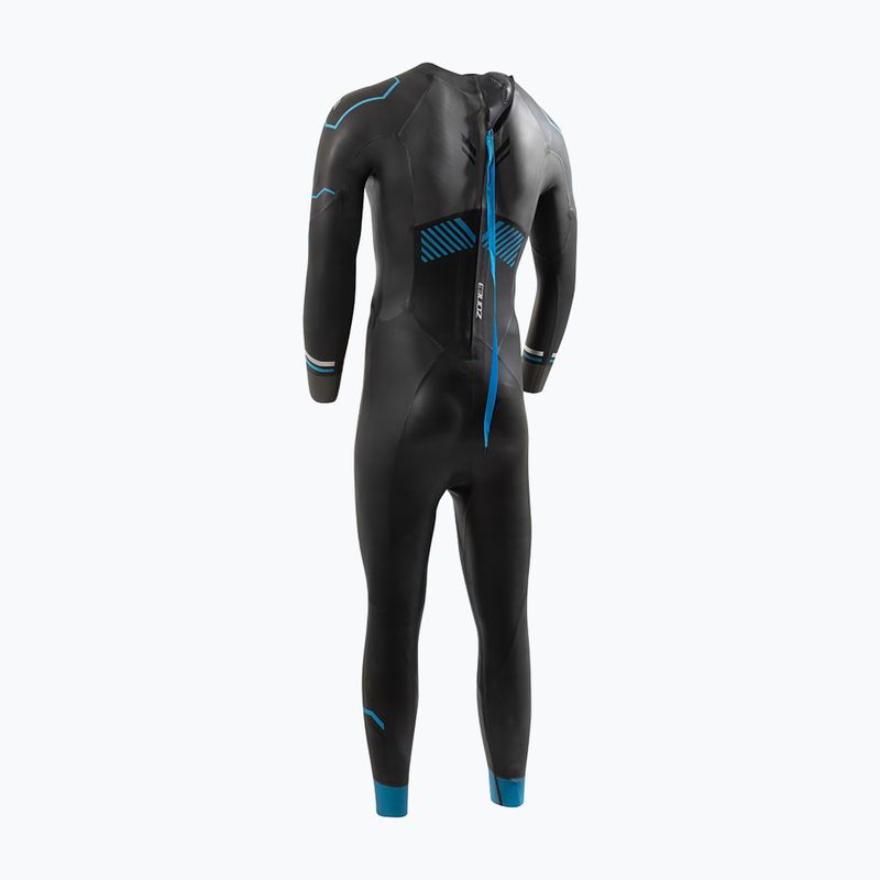 Pánský neopren ZONE3 Advance black/blue/gunmetal 2