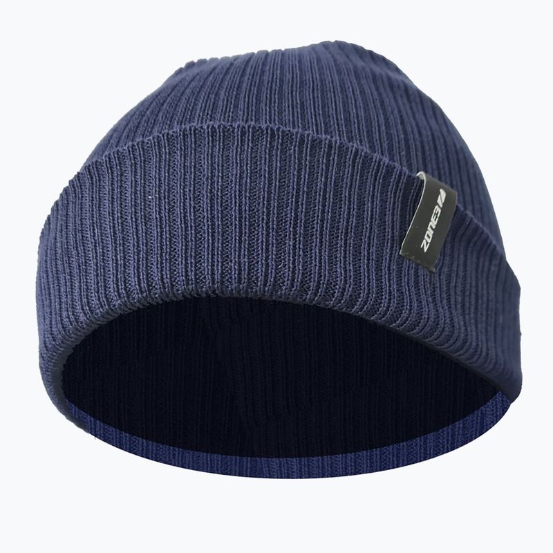 Zimní čepice ZONE3 Organic Cotton navy