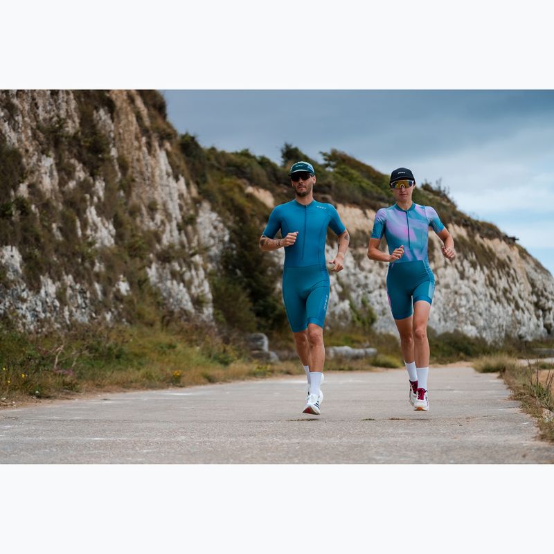 Dámská triatlonová kombinéza ZONE3 Activate+ Trisuit print 11