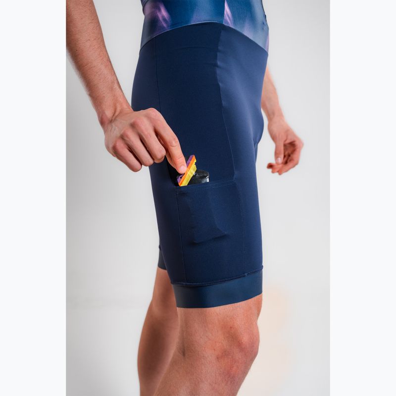 Pánská triatlonová kombinéza ZONE3 Activate+ Trisuit print 9
