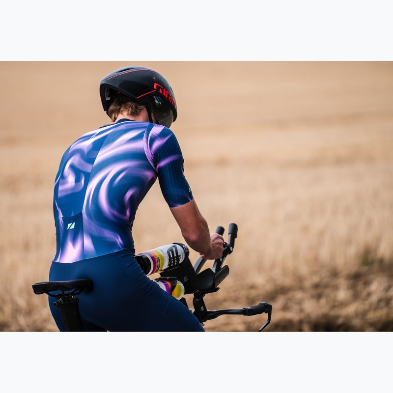 Pánská triatlonová kombinéza ZONE3 Activate+ Trisuit print 11