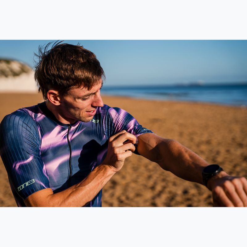 Pánská triatlonová kombinéza ZONE3 Activate+ Trisuit print 15