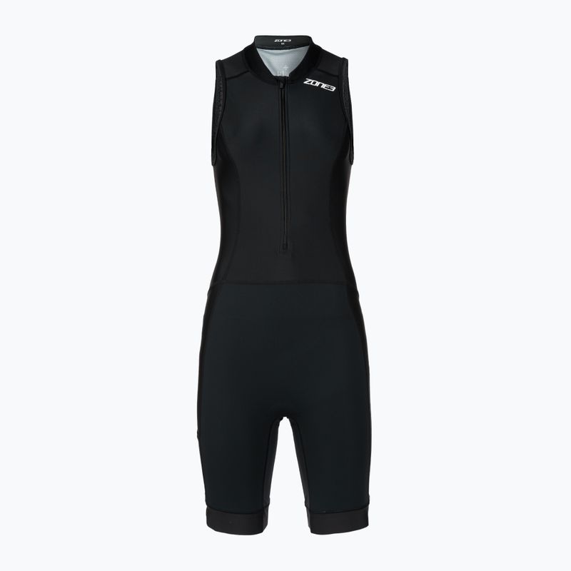 Dámský triatlonový dres ZONE3 Activate+ Sleeveless Trisuit black
