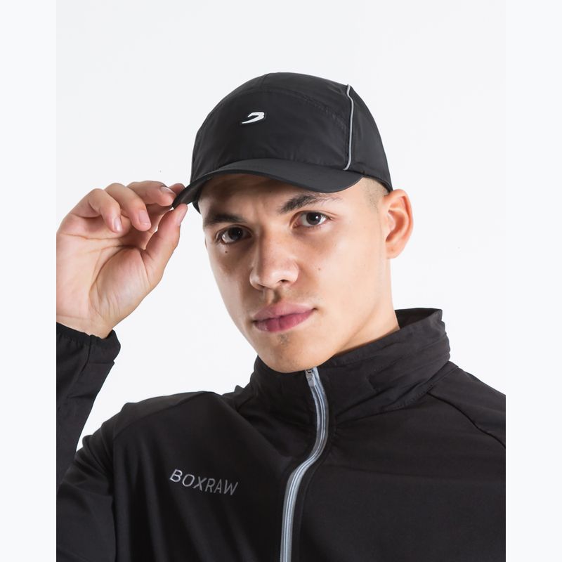 Kšiltovka Boxraw SMRT-TEC black 3