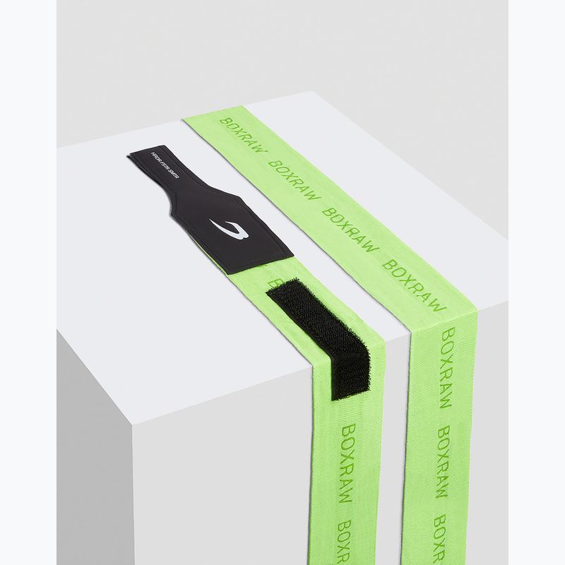 Boxerské bandáže BOXRAW Hand Wraps zelené 4