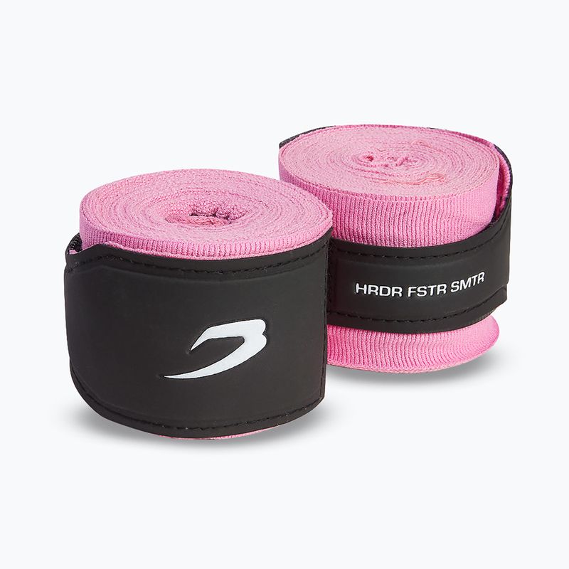 Boxerské bandáže BOXRAW Hand Wraps růžové