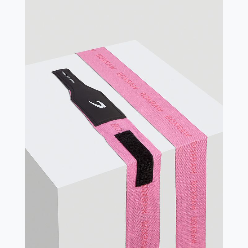 Bandáže na box Boxraw Hand Wraps pink 4