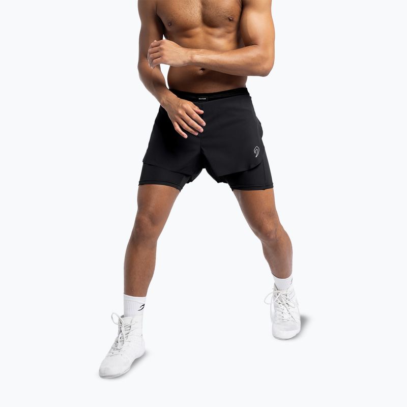 Treninkové šortky BOXRAW Tunero 2-in-1 black 5