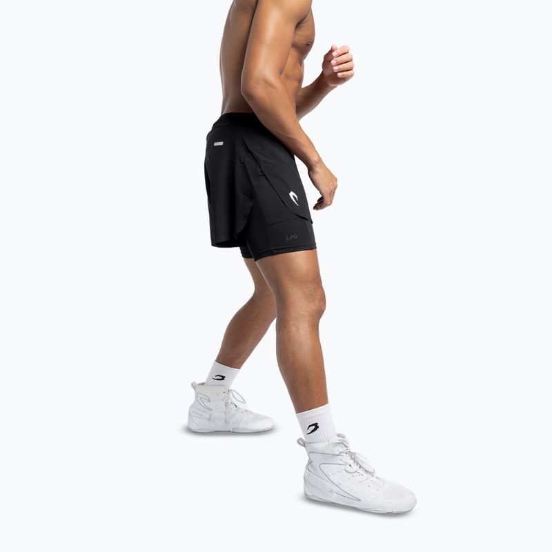 Treninkové šortky BOXRAW Tunero 2-in-1 black 6