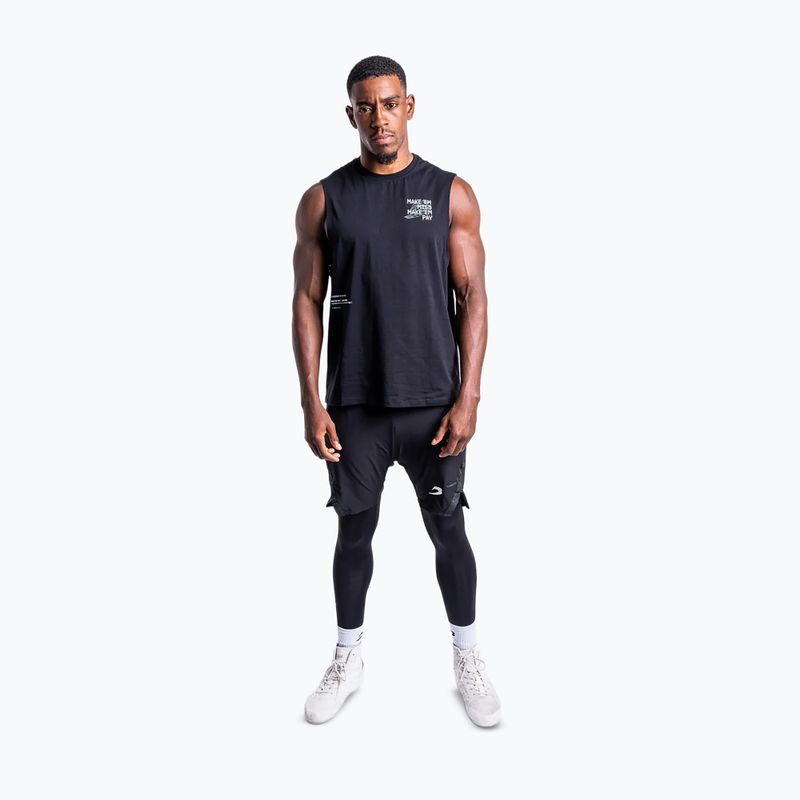 Pánské tričko na lezení BOXRAW Make 'Em Miss Muscle black 2