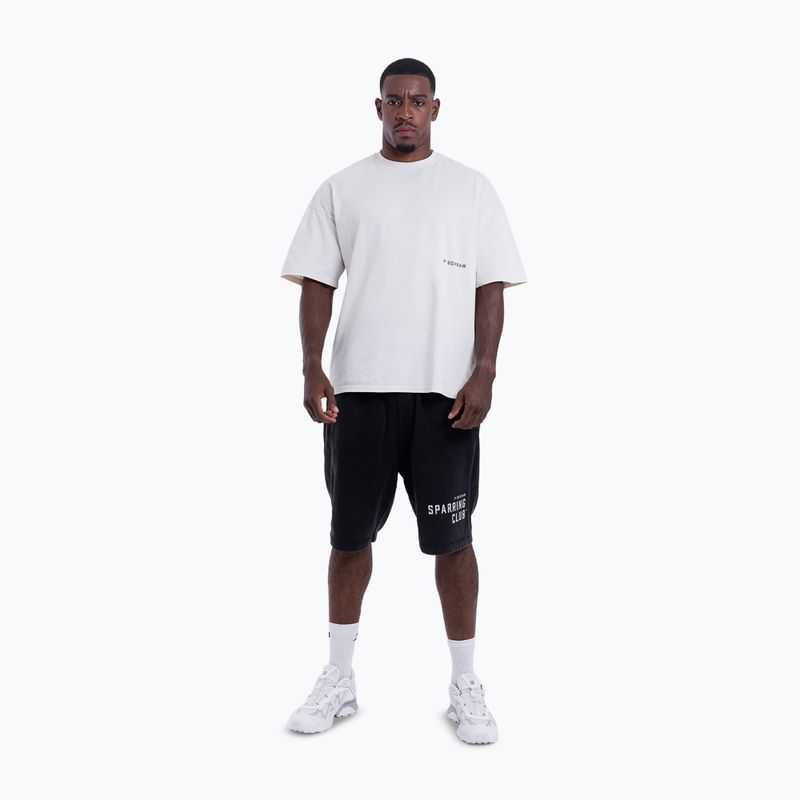 Pánské tréninkové šortky BOXRAW Sparring Club Sweat washed black 2
