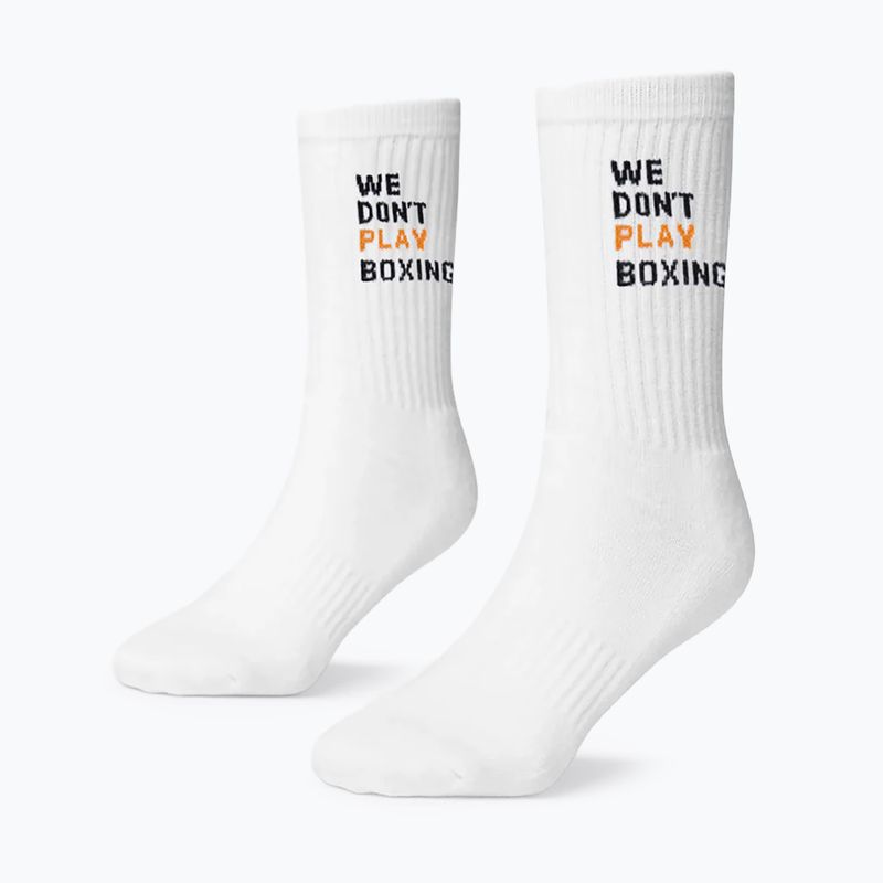 Pánské ponožky BOXRAW We Don't Play Boxing Crew 3 pairs white 2
