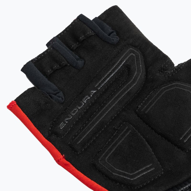 Cyklistické rukavice Endura Loop Mitt flame red 5
