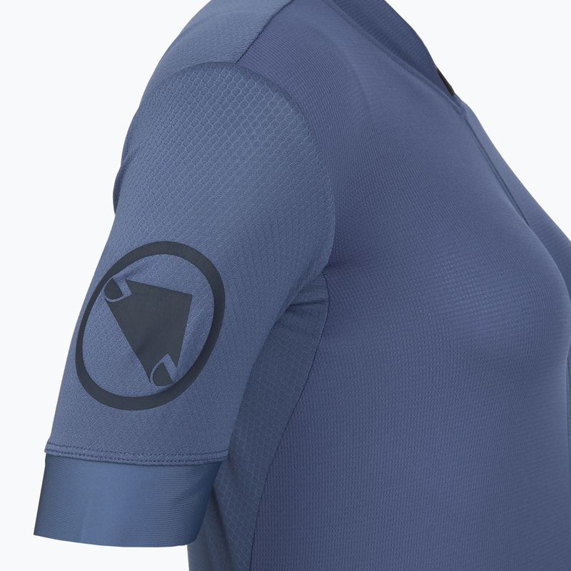 Dámský cyklistický dres Endura FS260 II In indigo rock 5