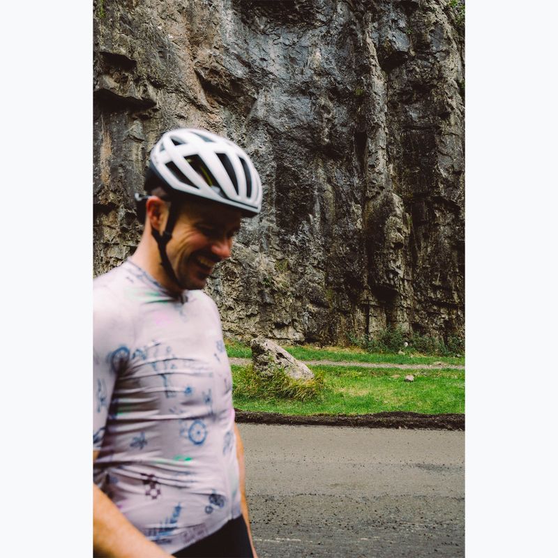 Pánský cyklistický dres Endura Pro SL Print titanium 8
