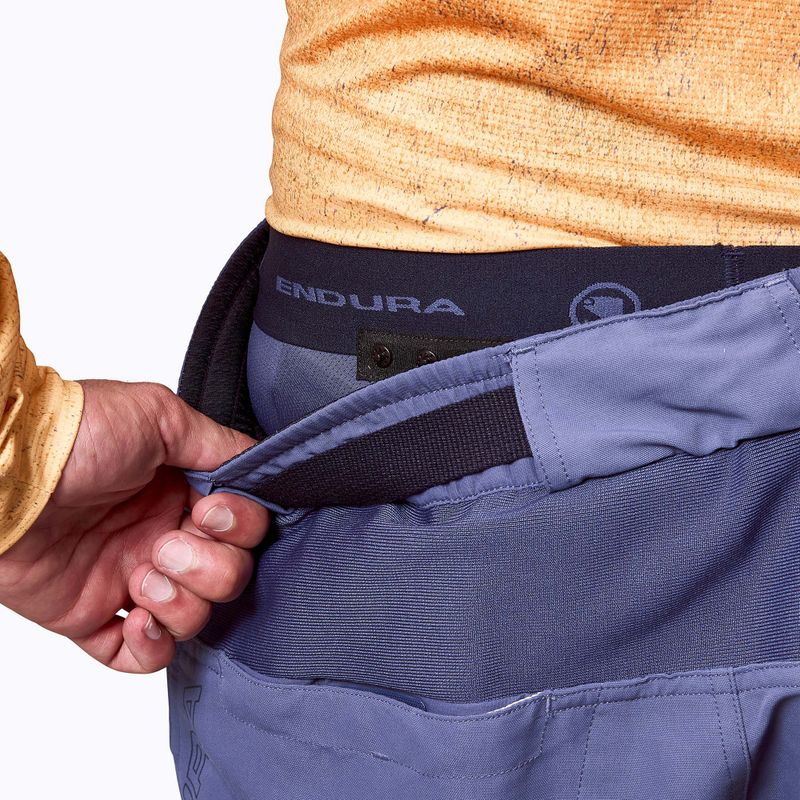 Pánské cyklistické šortky Endura Hummvee Short indigo rock 6
