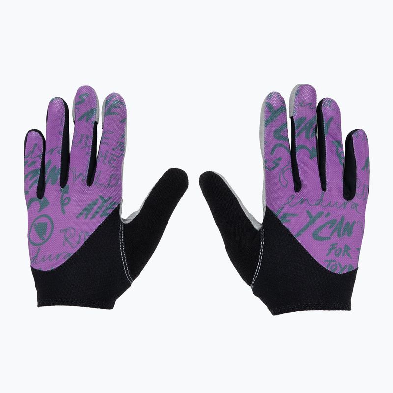 Dámské cyklistické rukavice Endura Hummvee Lite Icon W end purple 2