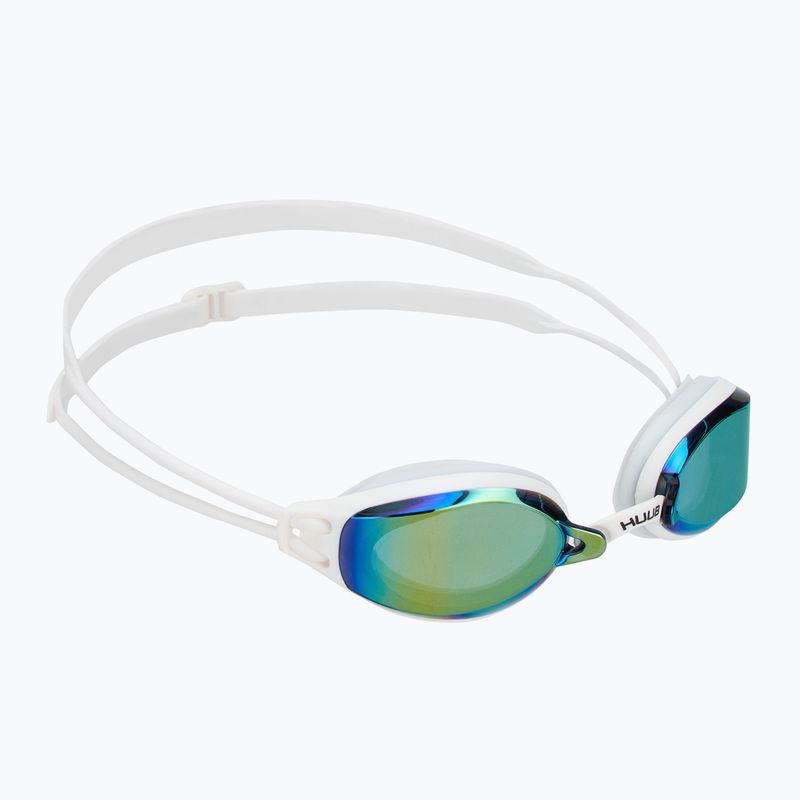 Plavecké brýle HUUB Brownlee 2 Custom Air bílé/žluté